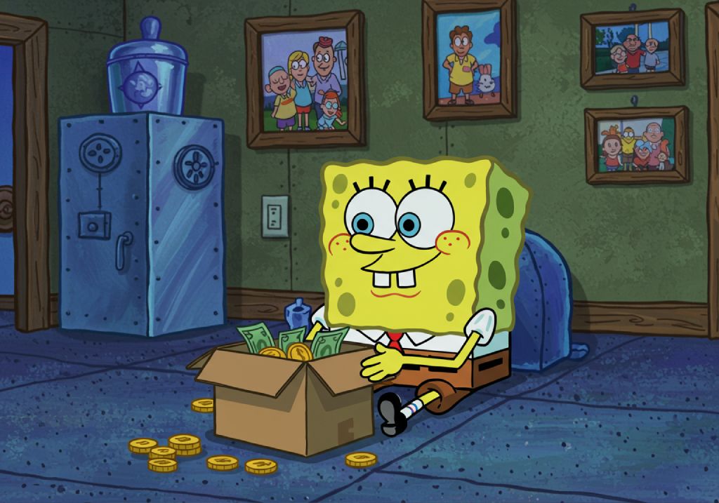 Inteligencia financeira do bob esponja - minha vida dos sonhos - mvds