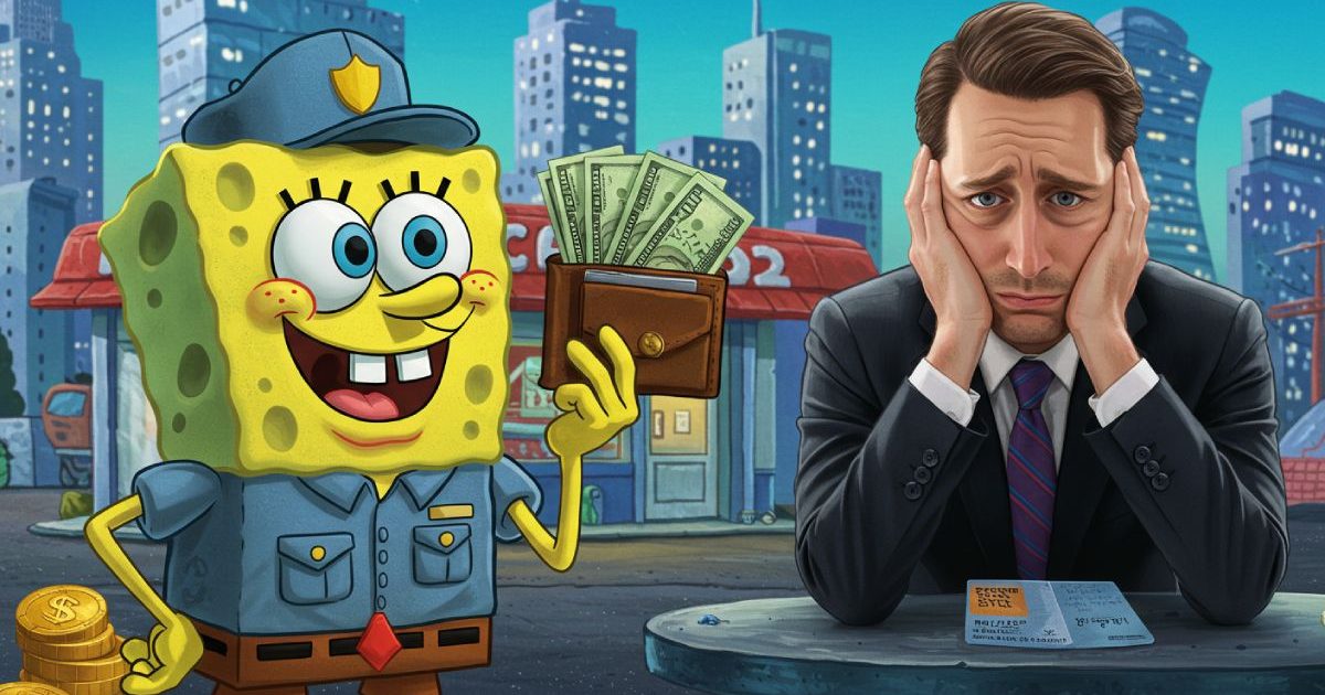 Inteligencia financeira do bob esponja - minha vida dos sonhos - mvds