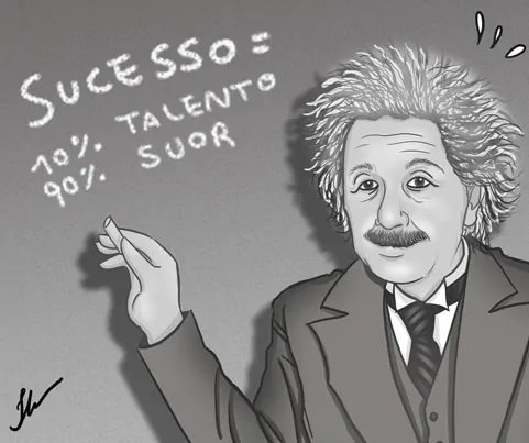 trabalho duro vs talento